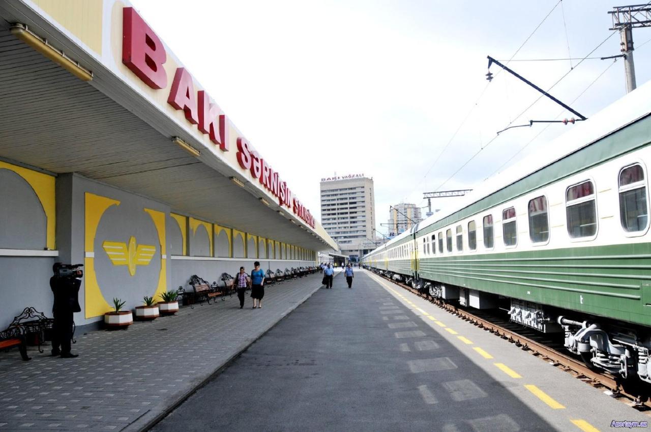 Demir Yol Plaza Hotel Baku Extérieur photo